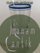 "Blåklokke" Ølglas fra Holmegaard