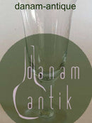 "Hvid Klokke" Ølglas Holmegaard