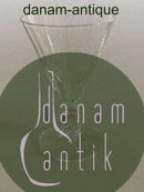 "Ida" Snapseglas fra Holmegaard. Klart glas uden guld.