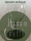 "Jane" Sortfods Portvinsglas med Drueslibning fra Holmegaard