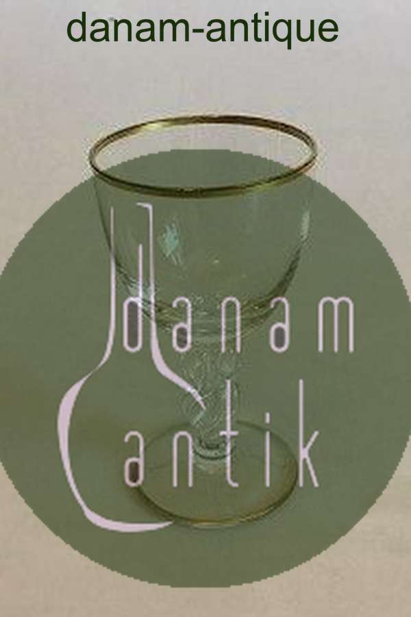 Lyngby Glashütte Måge Portwinsglas u/slibning