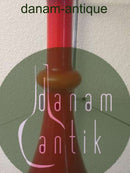 Holmegaard Rød/hvid palet vase