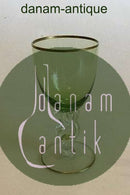 Lyngby Glasværk Måge Grønt Hvidvinsglas u/slibning Gisselfeld