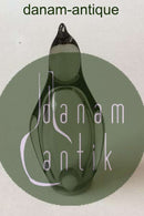 Holmegaard Zoo Pingvin i røgfarvet glas.