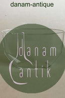 Ovale Vase Nr. 2769 von Orrefors. Mädchen schaut den Mond an