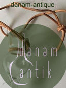 Holmegaard Lille Gilde Glas i Lædersnor