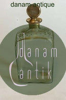 Firkantet karaffel med forgyldt prop