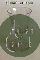 Vinglas med Klokkeformet cuppa og vinløv