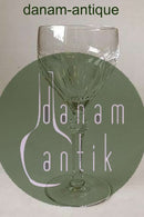 Val St. Lambert style White Wine Glass