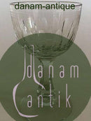 Holmegaard Derby weißes Weinglas 12 cm H