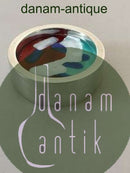 Anton Michelsen Inger Hanmann Lid/paperweight in Sterling Silver & Enamel