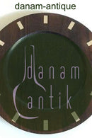 Hans Hansen Palisander Tallerken med indlagt sølv