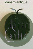 Evald Nielsen Small Picture Frame of Silver. Hammered with faceted glass