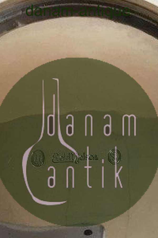 Evald Nielsen Sølv Kasserolle med skaft af træ