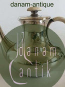 F. Hingelberg Sterling Sølv Kaffekande No. 232 C med Håndtag og Knop i Elfenben af Svend Weihrauch