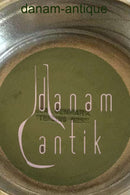 ELA Denmark Sterling sølv Salt Dish with yellow Enamel