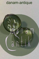 Hanne Emilie Winther Silberne Pillendose Französisches Lilienmotiv