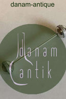 ヴィンテージシルバーシャツタイピン