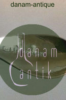 Frühe provinzielle Silberarbeiten. Stanzkopf aus 12 Karat Silber