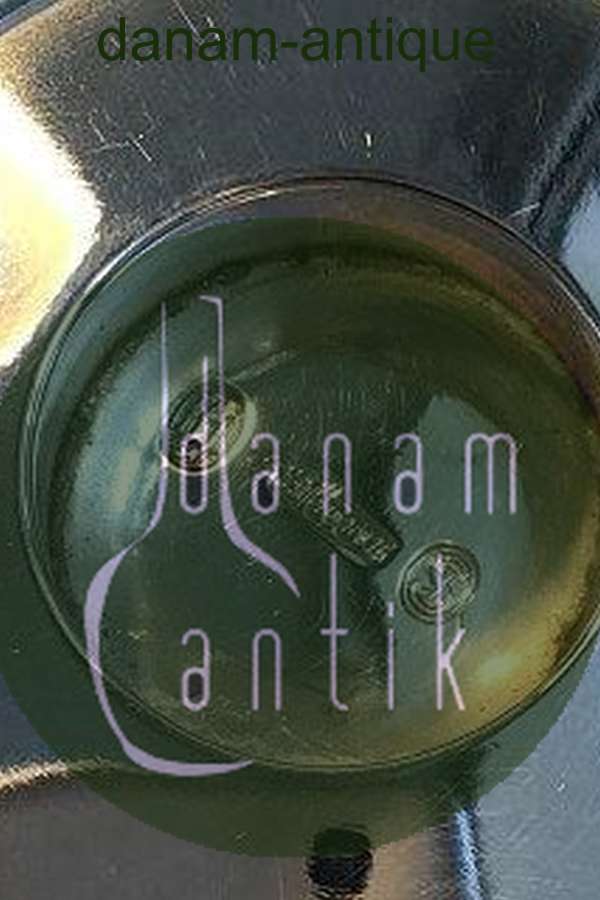 Rich. Jørgensen Sølv Opsats Art Deco