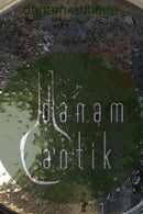 Sølv Fad/Skål Mellemøsten "Kors motiv" flaskebakke