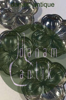 Lenox Silver Inc纽约市纯银火四叶草形碗4件套