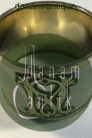 Sølv Servietring indvendigt forgyldt