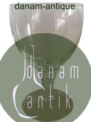 "Amager / Twist " Rødvinsglas. Kastrup Glasværk / Holmegaard