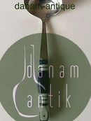 Bjørn Wiinblad蓝色Rosenthal Siena酱汁勺，陶瓷和不锈钢材质