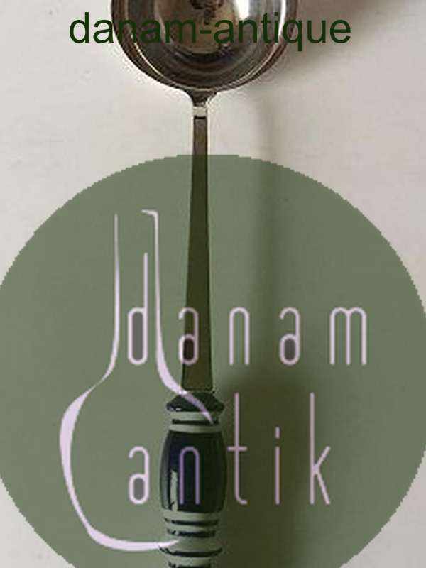 Rosenthal Blå Bjørn Wiinblad Siena Suppeøse i Keramik og Rustfrit Stål