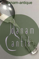 Durchbrochene Arbeit. Versilberter Zuckerlöffel Kopenhagener Löffelfabrik.