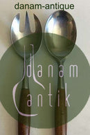 Fjord IHQ Quistgaard Stål og Teak Salatsæt