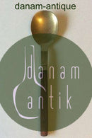 Almue Cohr黄铜和木头，服务勺子