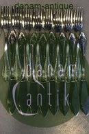 Tysk Plet Fiskebestik til 8 Pers samt Serveringsdele (18 dele)