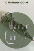 Engelsk Saks i Sølvplet til starinlys fra 1880-1890 af Gilbert