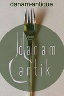 Farina Silberblech Tafelgabel Dänische Krone Silber