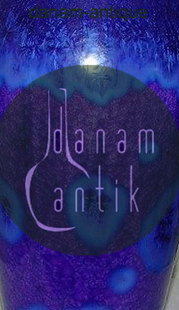 ロイヤルコペンハーゲン クリスタルグレーズベース（大） カール・フレデリック・ルドヴィグセン作 No.7