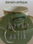 1790-1810年皇家哥本哈根古董杯和碟子的铭文