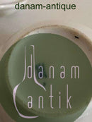 Royal Copenhagen Antik Bouillon Kop med Låg og Håndmalet Blomsterdekoration 1820-1850