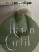 Royal Copenhagen Antik Bouillon Kop med Låg med Håndmalet Blomsterdekoration 1820-1850