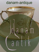 Royal Copenhagen Frühe Tasse und Untertasse mit Thorvaldsen-Motiv von 1860-1880