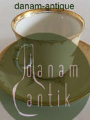 Royal Copenhagen Tidlig Kop og Underkop med Thorvaldsen motiv fra 1860-1880