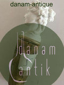 Royal Copenhagen Antike Requisite aus Biskuit mit Motiv eines griechisch-römischen Kopfes 1820-1850