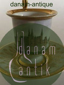 Royal Copenhagen Empire Løve Kop med motiv af Frederiksborg Slot fra 1820-1850