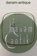 Royal Copenhagen Baca Fajance Lille firkantet fad/skål No 719/2882