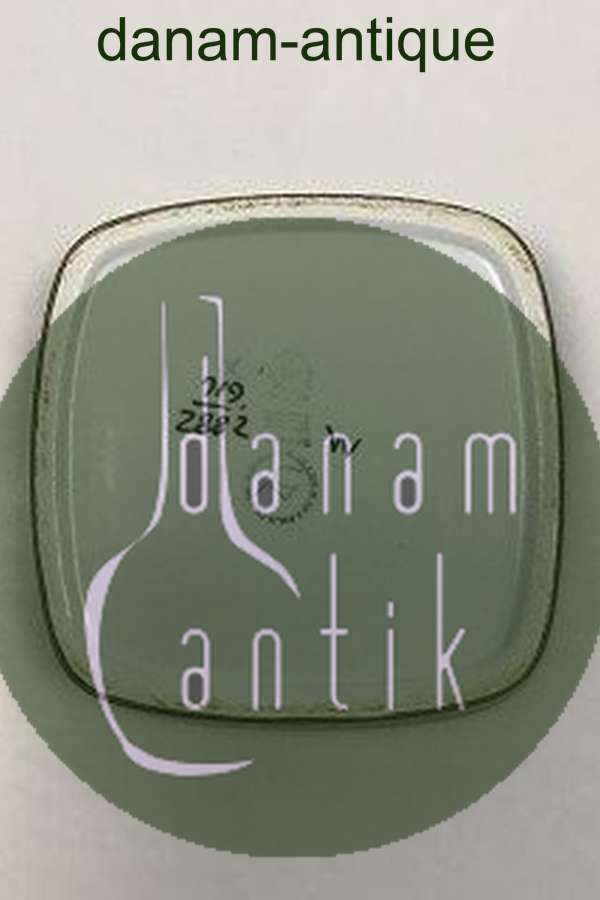 Royal Copenhagen Baca Fajance Lille firkantet fad/skål No 719/2882