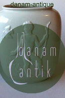 Royal Copenhagen Blanc de Chine Vase mit nacktem Mädchen und Jungen Nr. 4117