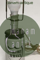 Royal Copenhagen Apothekergefäß, das in eine Lampe umgewandelt wurde.