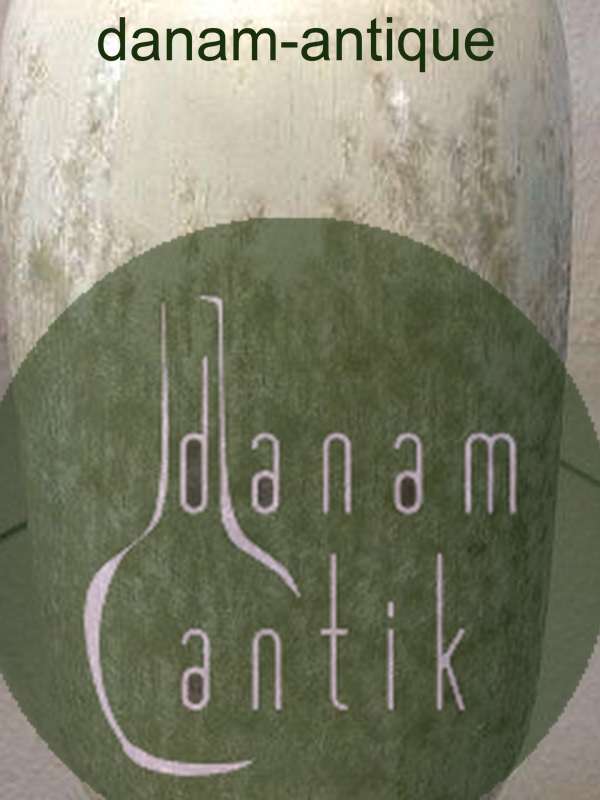 Royal Copenhagen Art Nouveau Krystal Glasur Vase af Valdemar Engelhardt Grøn