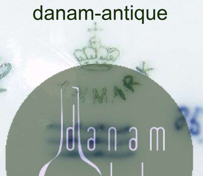 Royal Copenhagen Art Nouveau Vægtallerken med Måger No 32